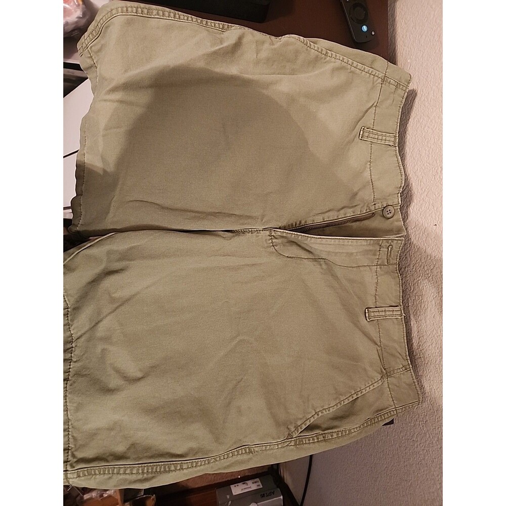 Old Navy Lived In Straight Pants Men's Size 38 Olive Green 100% Cotton Chino